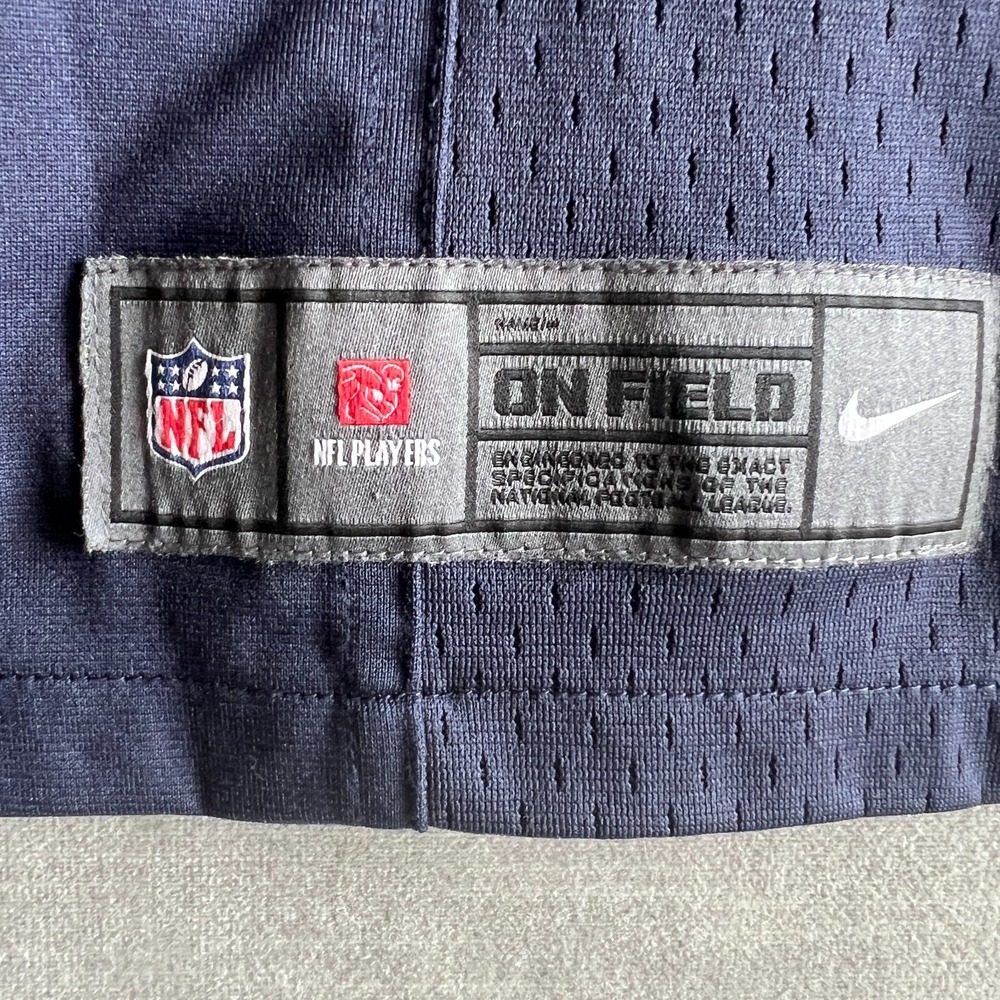 Houston Texans‎ Wilfork #75 Jersey XL Women's Nike NFL On Field Blue Red - Picture 4 of 12